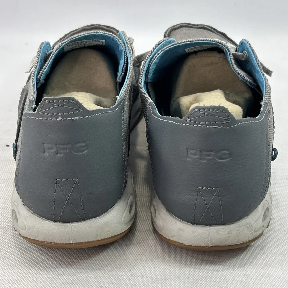 Columbia PFG Bahama Relaxed Fishing Shoes Men's Sz 13 Graphite & Blue BM0099-053